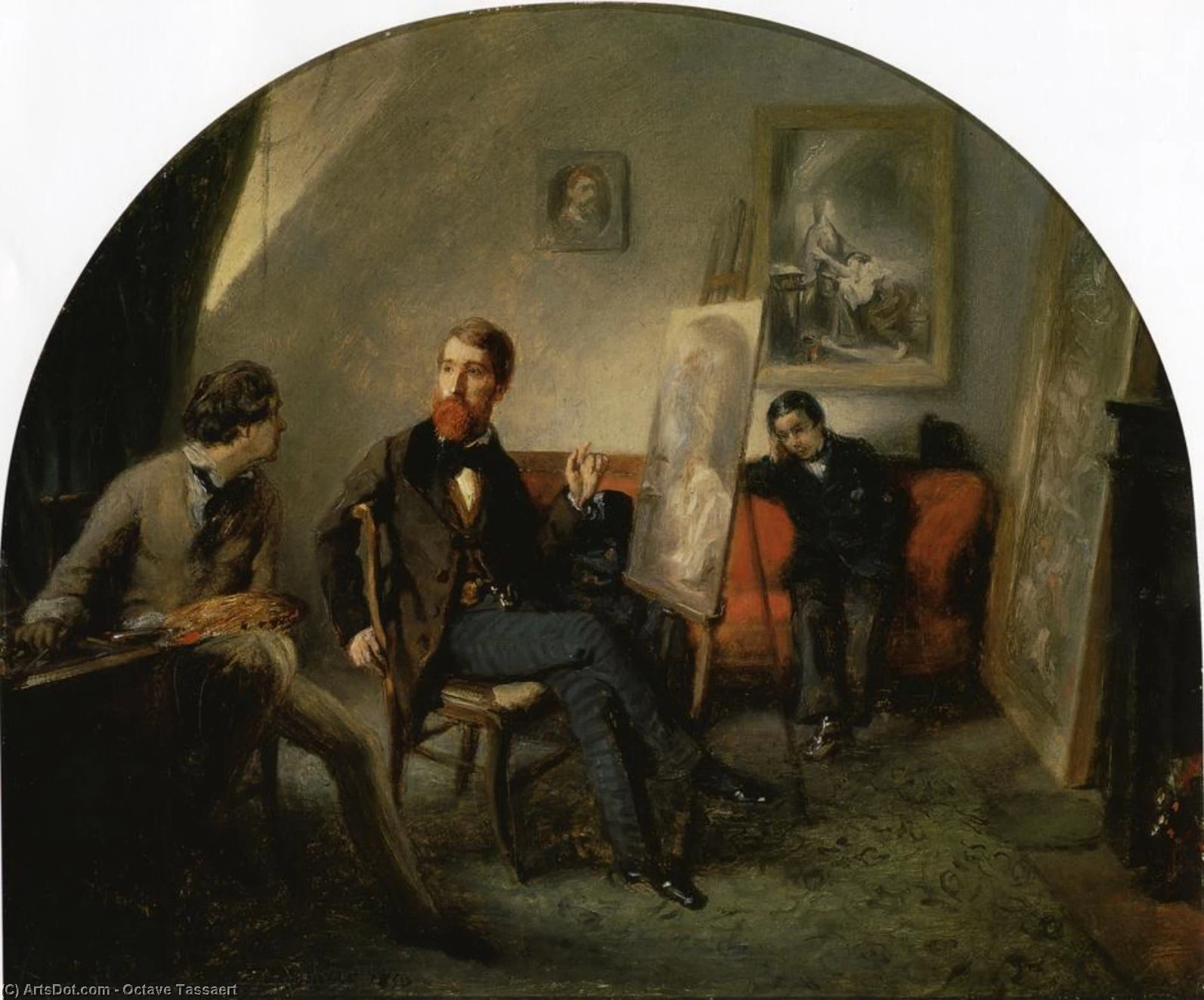 Lo studio del pittore - Musée Fabre, Montpellier